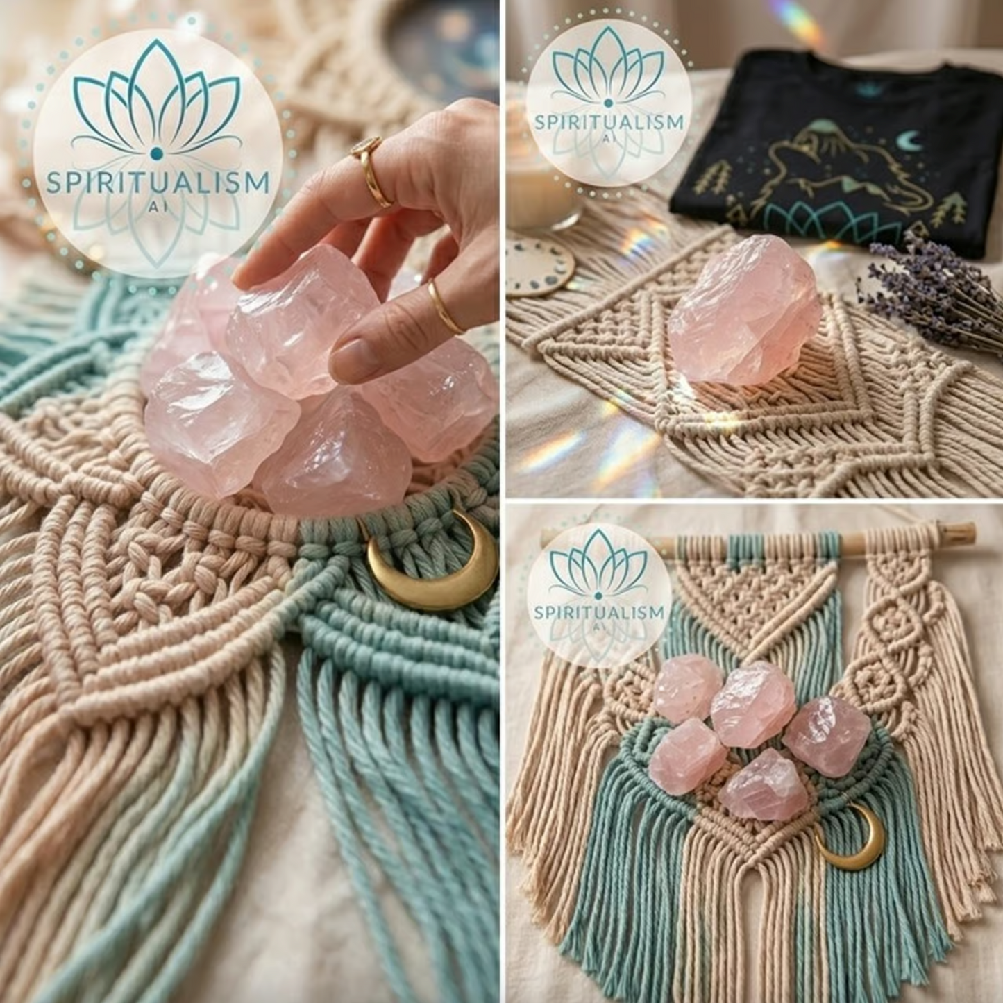 5 Rose Quartz Rough | Raw Love Crystal | Heart Chakra Stone | Stardust Market