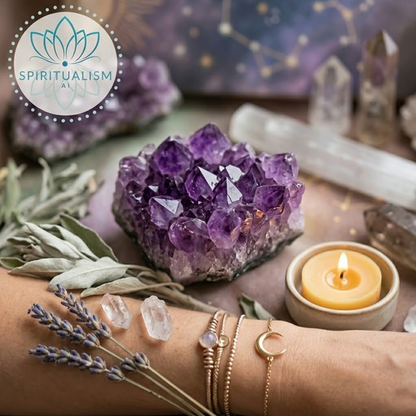 Amethyst A Grade Cluster | High Vibration Crystal | Altar Stone | Stardust Market