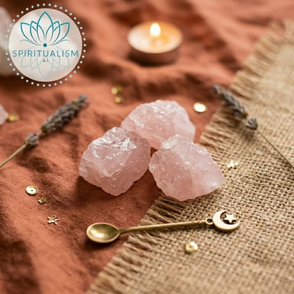 5 Madagascar Rose Quartz | Raw Love Crystal | Heart Chakra Stone | Stardust Market