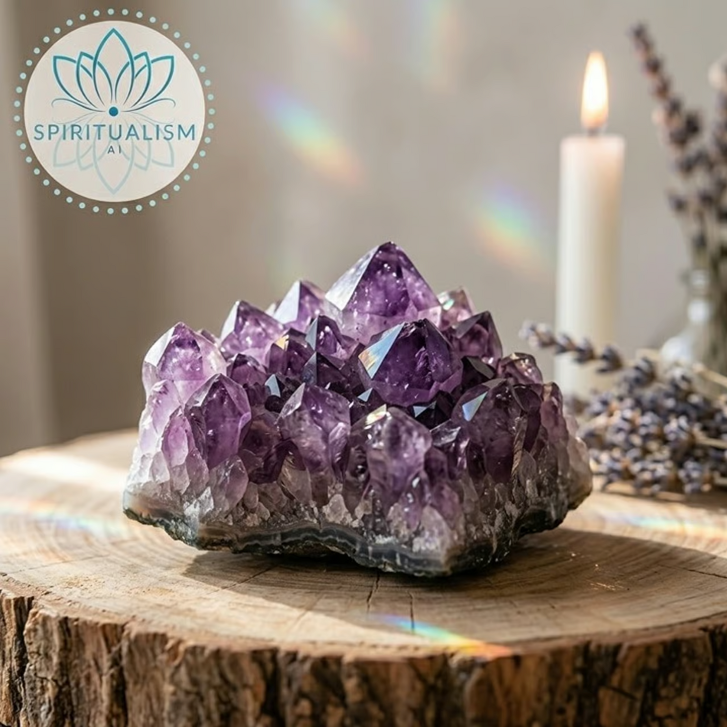 Amethyst A Grade Cluster | High Vibration Crystal | Altar Stone | Stardust Market