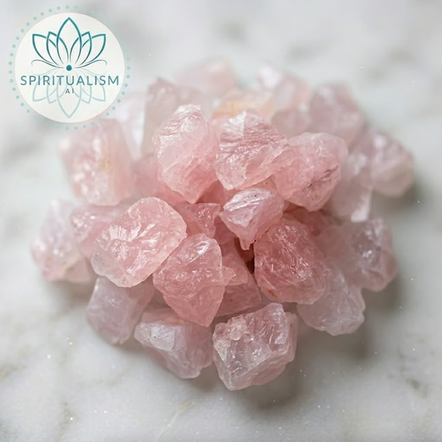 5 Rose Quartz Rough | Raw Love Crystal | Heart Chakra Stone | Stardust Market