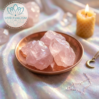 5 Madagascar Rose Quartz | Raw Love Crystal | Heart Chakra Stone | Stardust Market