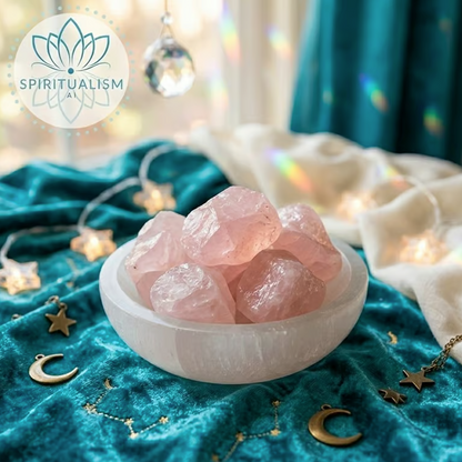 5 Madagascar Rose Quartz | Raw Love Crystal | Heart Chakra Stone | Stardust Market