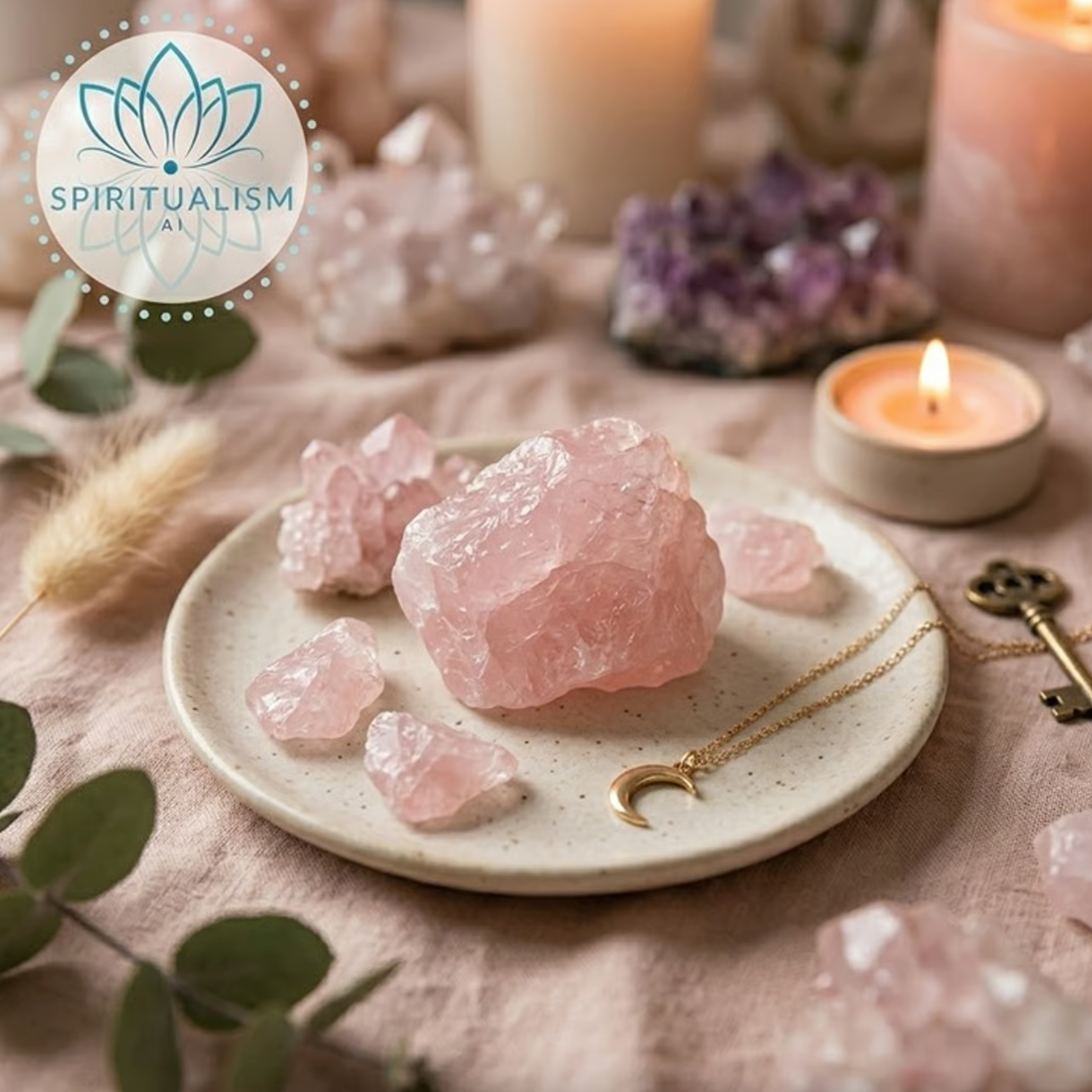 5 Rose Quartz Rough | Raw Love Crystal | Heart Chakra Stone | Stardust Market