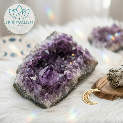Amethyst A Grade Cluster | High Vibration Crystal | Altar Stone | Stardust Market