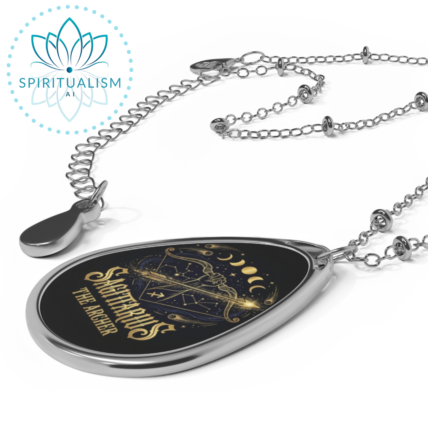 Sagittarius Necklace | Dawn of the Zodiac | Spiritualism AI
