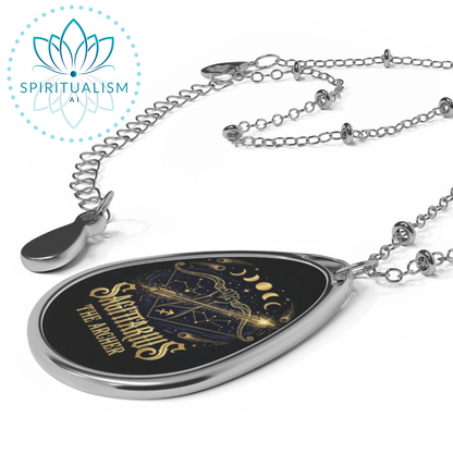 Sagittarius Necklace | Dawn of the Zodiac | Spiritualism AI