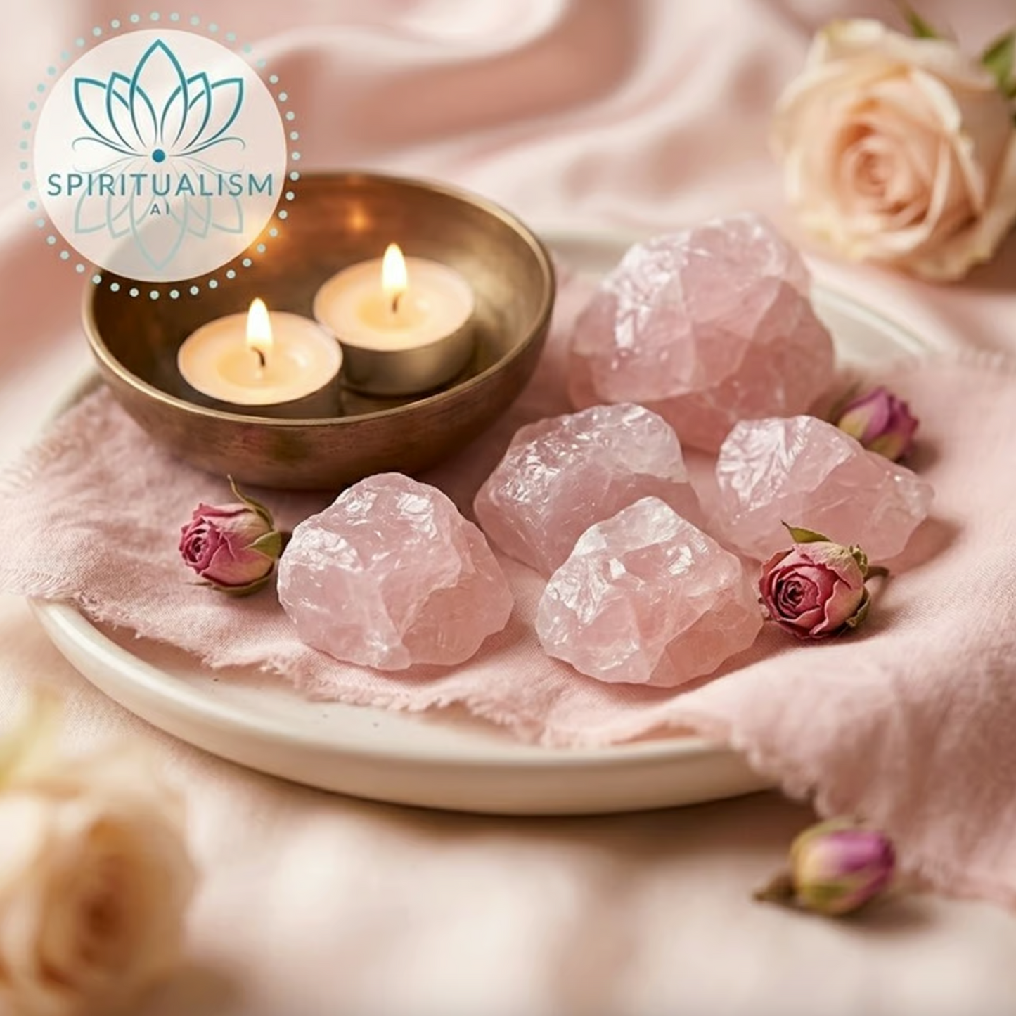 5 Rose Quartz Rough | Raw Love Crystal | Heart Chakra Stone | Stardust Market