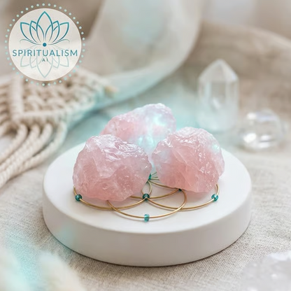 5 Madagascar Rose Quartz | Raw Love Crystal | Heart Chakra Stone | Stardust Market