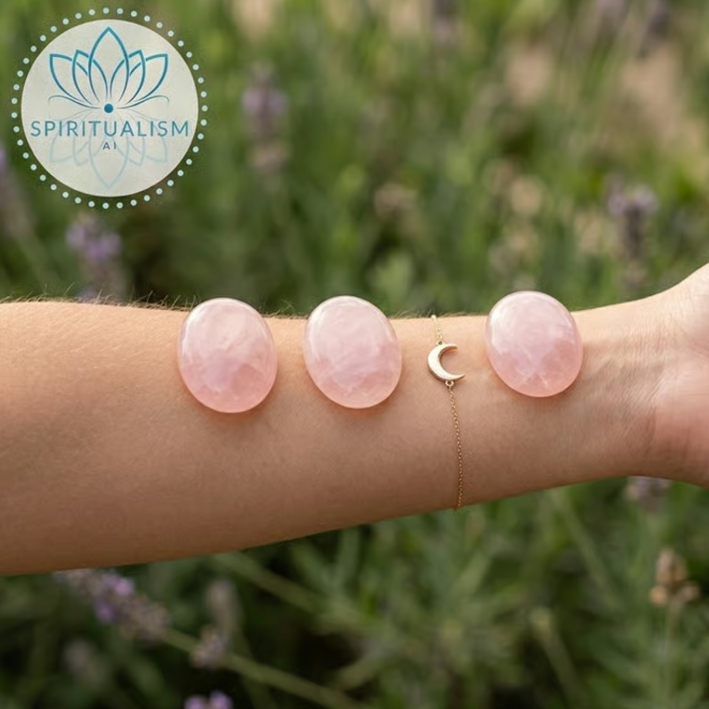 Rose Quartz Pebble Palm Stone | Love Crystal | Heart Chakra Stone | Stardust Market