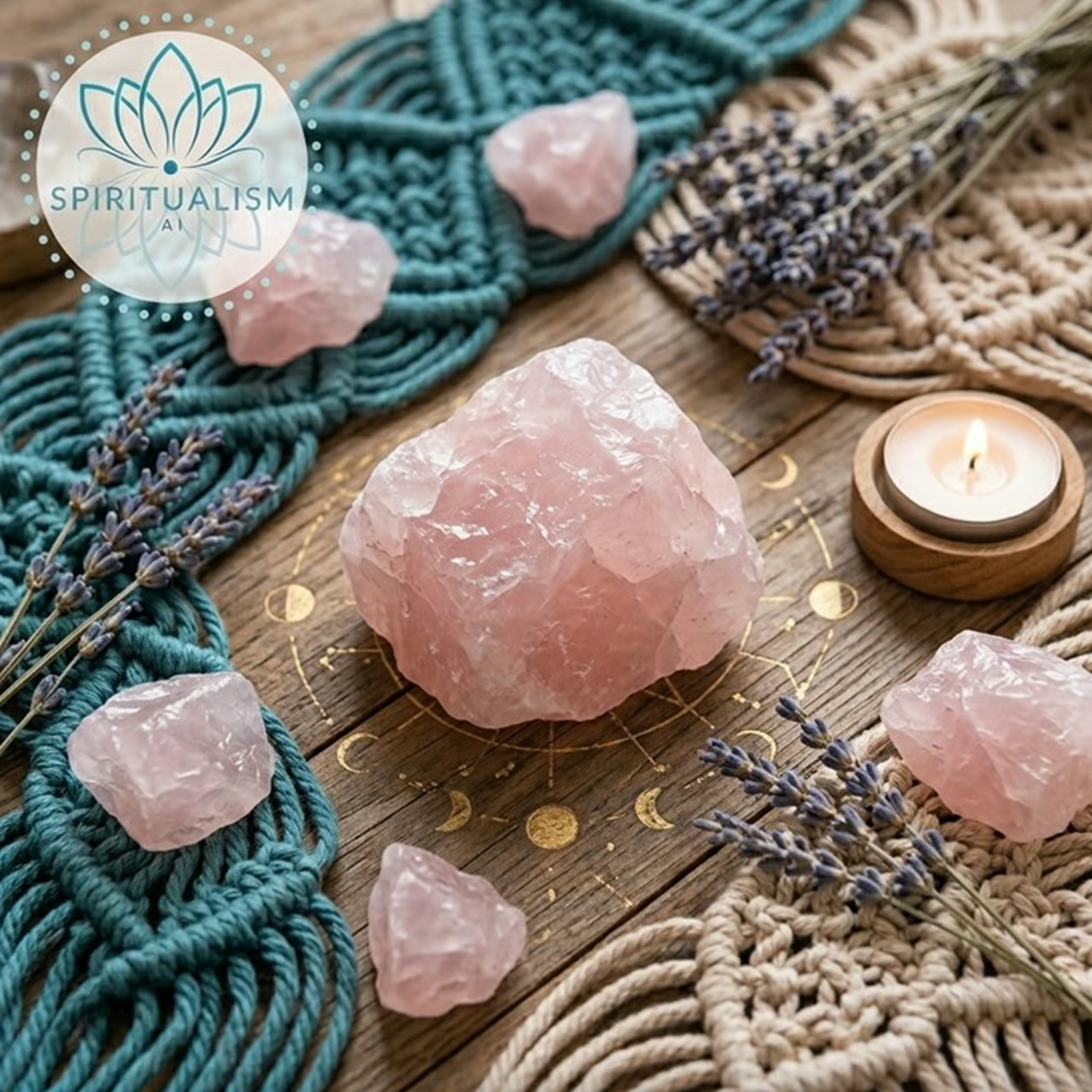 5 Rose Quartz Rough | Raw Love Crystal | Heart Chakra Stone | Stardust Market
