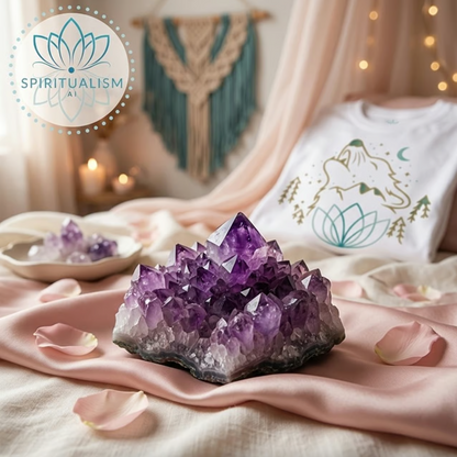 Amethyst A Grade Cluster | High Vibration Crystal | Altar Stone | Stardust Market