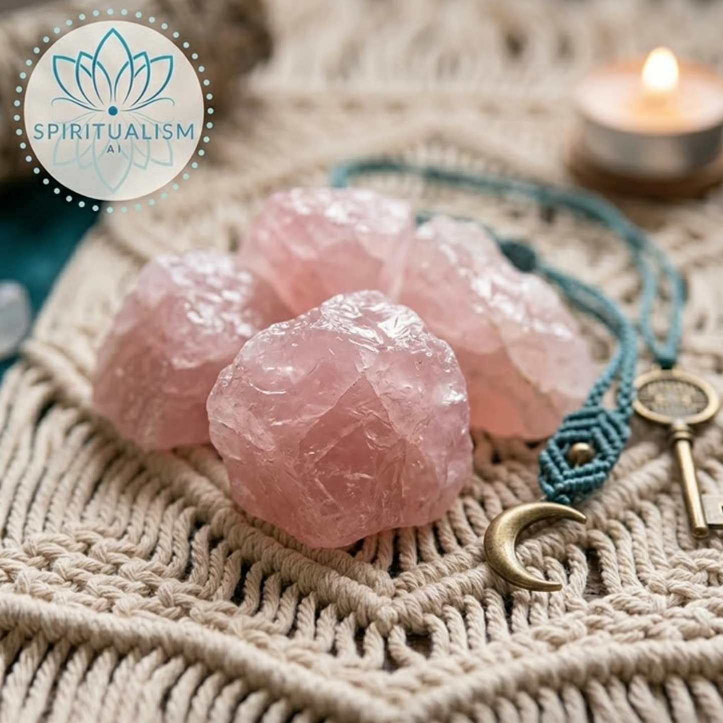 5 Rose Quartz Rough | Raw Love Crystal | Heart Chakra Stone | Stardust Market