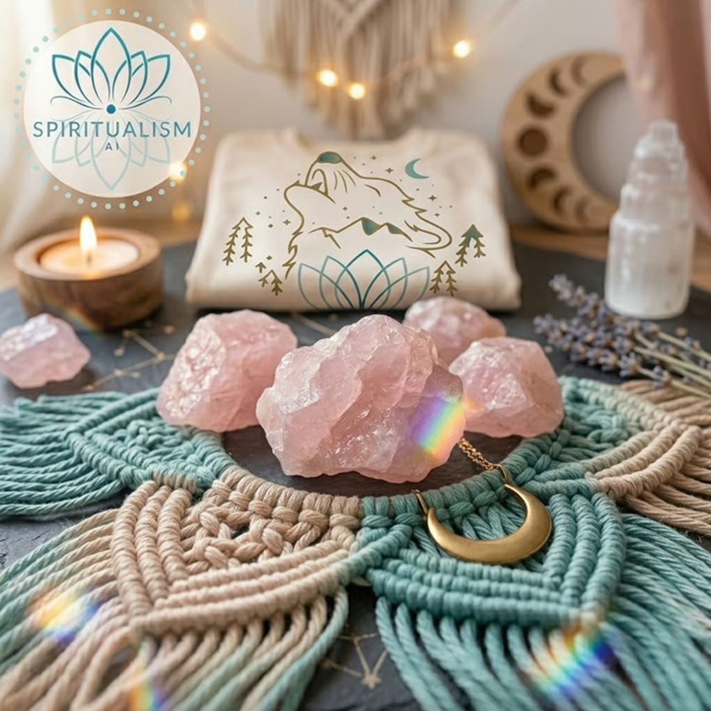 5 Rose Quartz Rough | Raw Love Crystal | Heart Chakra Stone | Stardust Market
