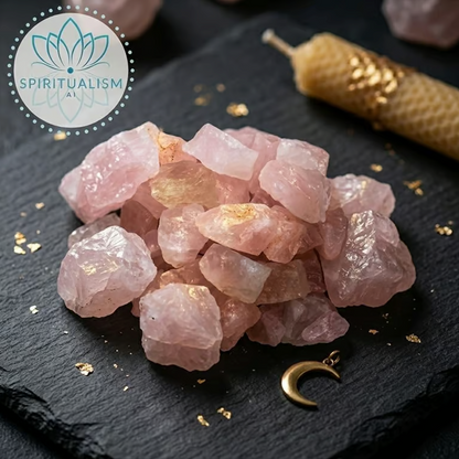 5 Madagascar Rose Quartz | Raw Love Crystal | Heart Chakra Stone | Stardust Market
