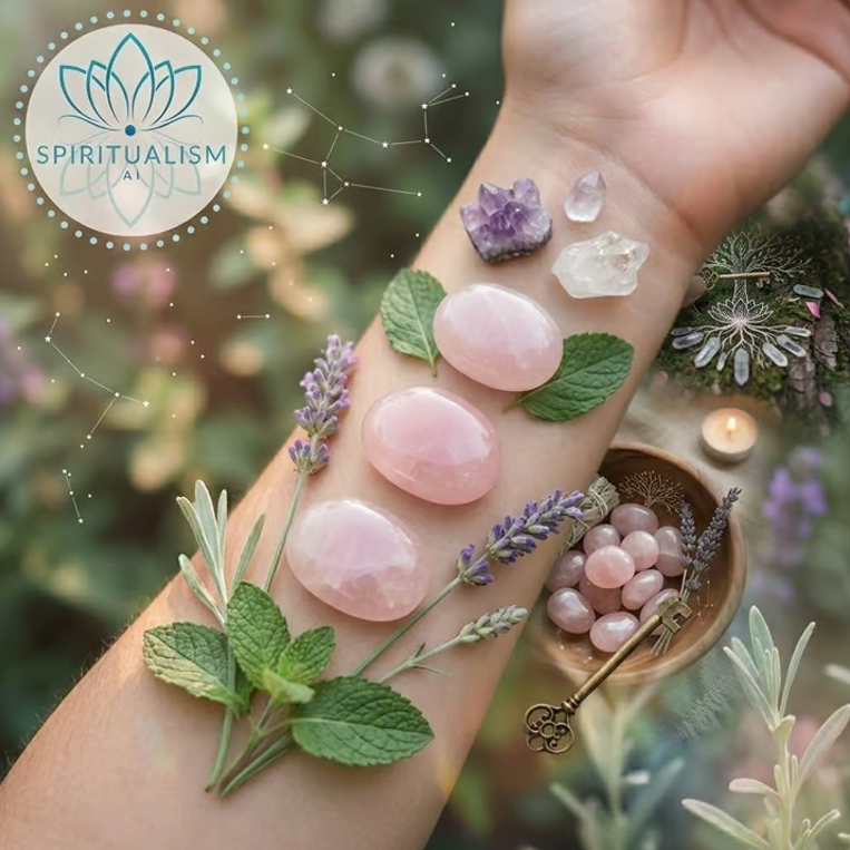 Rose Quartz Pebble Palm Stone | Love Crystal | Heart Chakra Stone | Stardust Market
