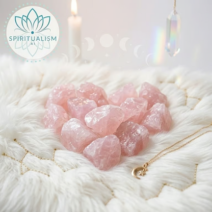 5 Madagascar Rose Quartz | Raw Love Crystal | Heart Chakra Stone | Stardust Market