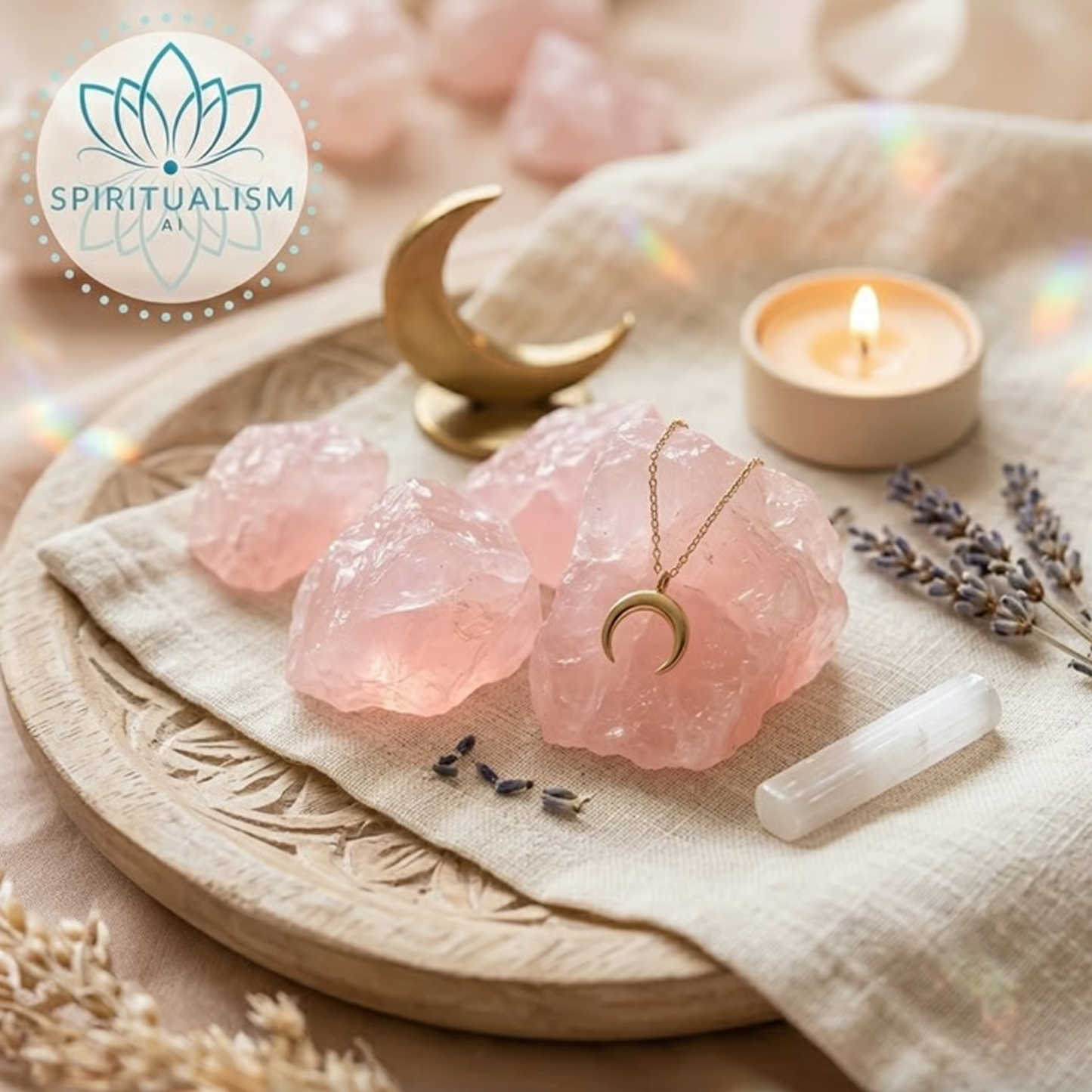 5 Rose Quartz Rough | Raw Love Crystal | Heart Chakra Stone | Stardust Market