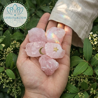5 Madagascar Rose Quartz | Raw Love Crystal | Heart Chakra Stone | Stardust Market