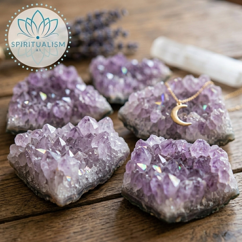 Amethyst B Grade Cluster | Natural Crystal | Altar Stone | Stardust Market