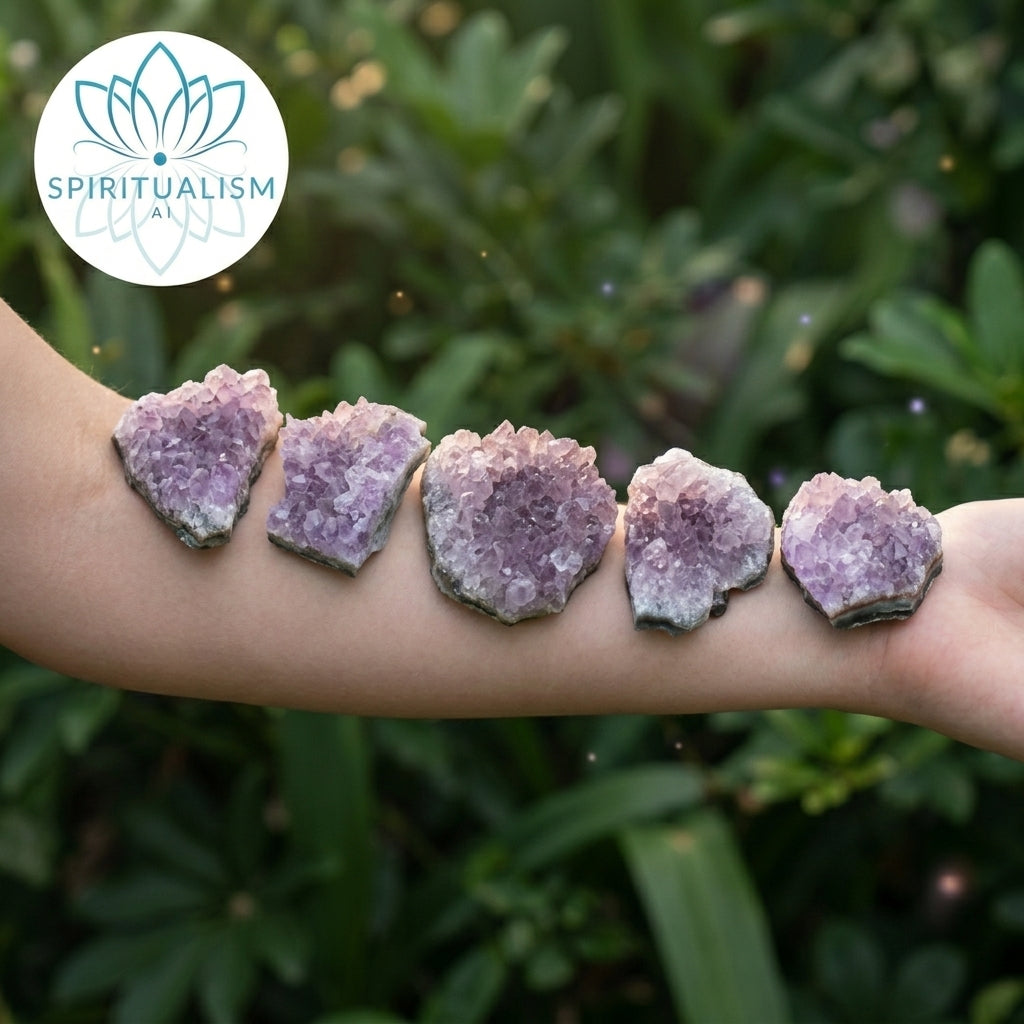 Amethyst B Grade Cluster | Natural Crystal | Altar Stone | Stardust Market
