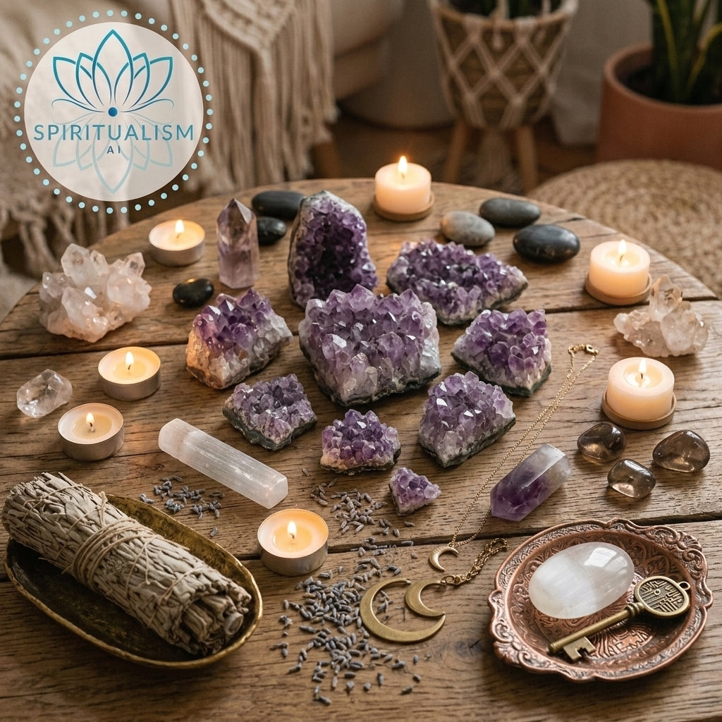 Amethyst B Grade Cluster | Natural Crystal | Altar Stone | Stardust Market