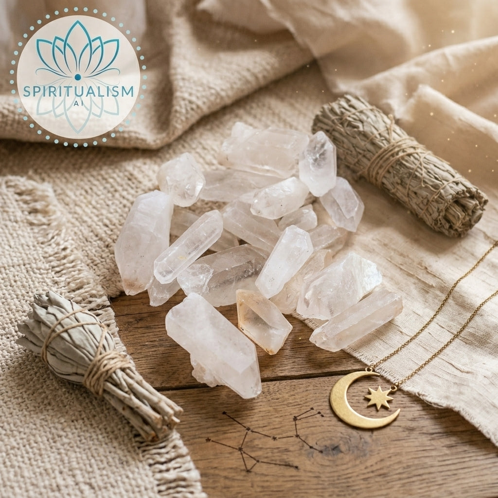 Clear Quartz Points | 5 Raw Crystal Points | Value Crystal Set | Stardust Market