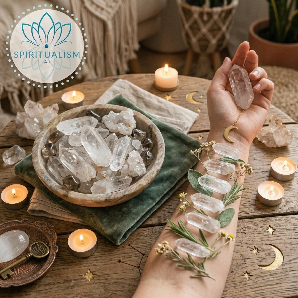 Clear Quartz Points | 5 Raw Crystal Points | Value Crystal Set | Stardust Market
