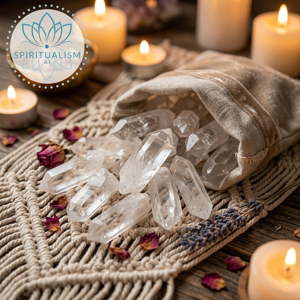 Clear Quartz Points | 5 Raw Crystal Points | Value Crystal Set | Stardust Market