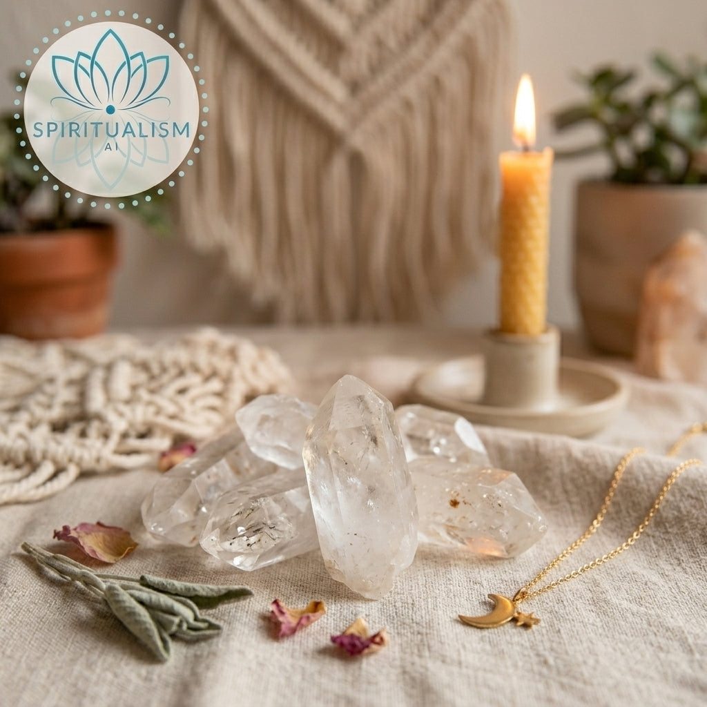 Clear Quartz Points | 5 Raw Crystal Points | Value Crystal Set | Stardust Market
