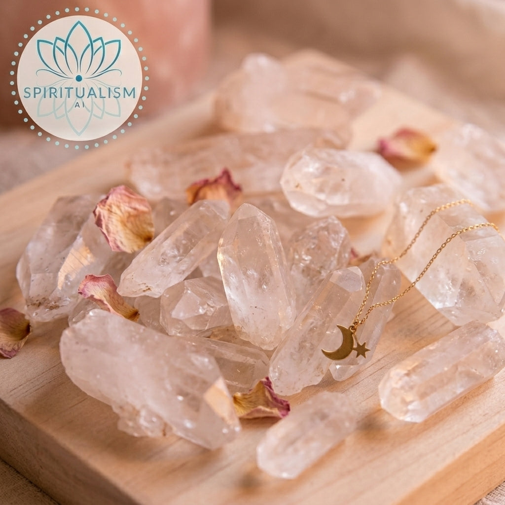 Clear Quartz Points | 5 Raw Crystal Points | Value Crystal Set | Stardust Market