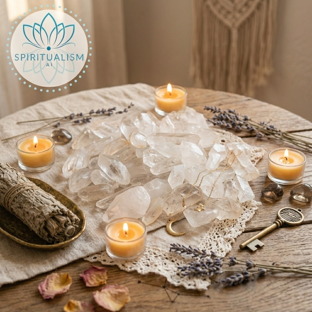 Clear Quartz Points | 5 Raw Crystal Points | Value Crystal Set | Stardust Market