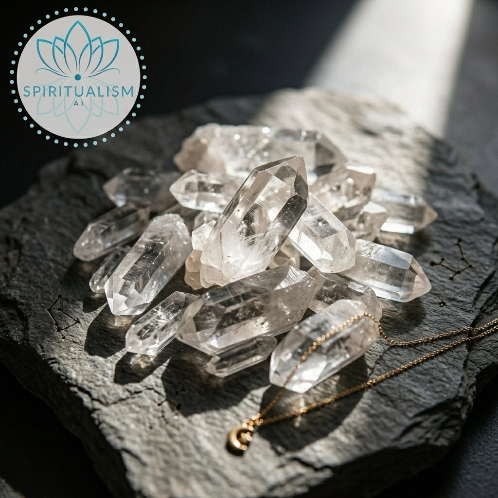 Clear Quartz Points | 5 Raw Crystal Points | Value Crystal Set | Stardust Market