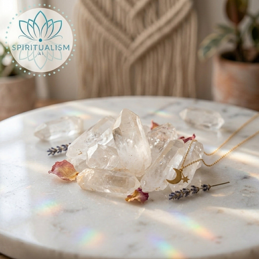 Clear Quartz Points | 5 Raw Crystal Points | Value Crystal Set | Stardust Market