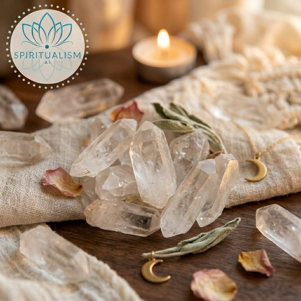 Clear Quartz Points | 5 Raw Crystal Points | Value Crystal Set | Stardust Market