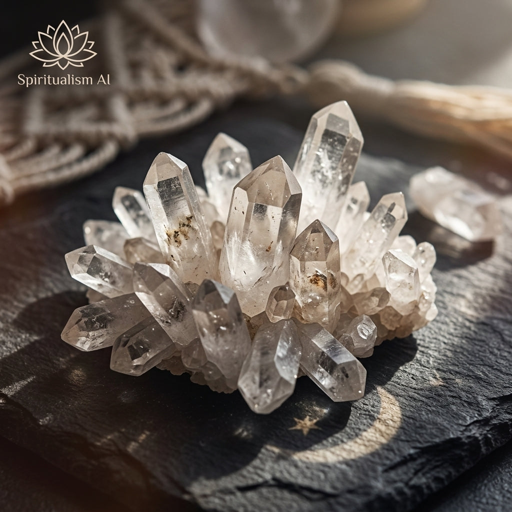 Clear Quartz Points | 5 Raw Crystal Points | Value Crystal Set | Stardust Market