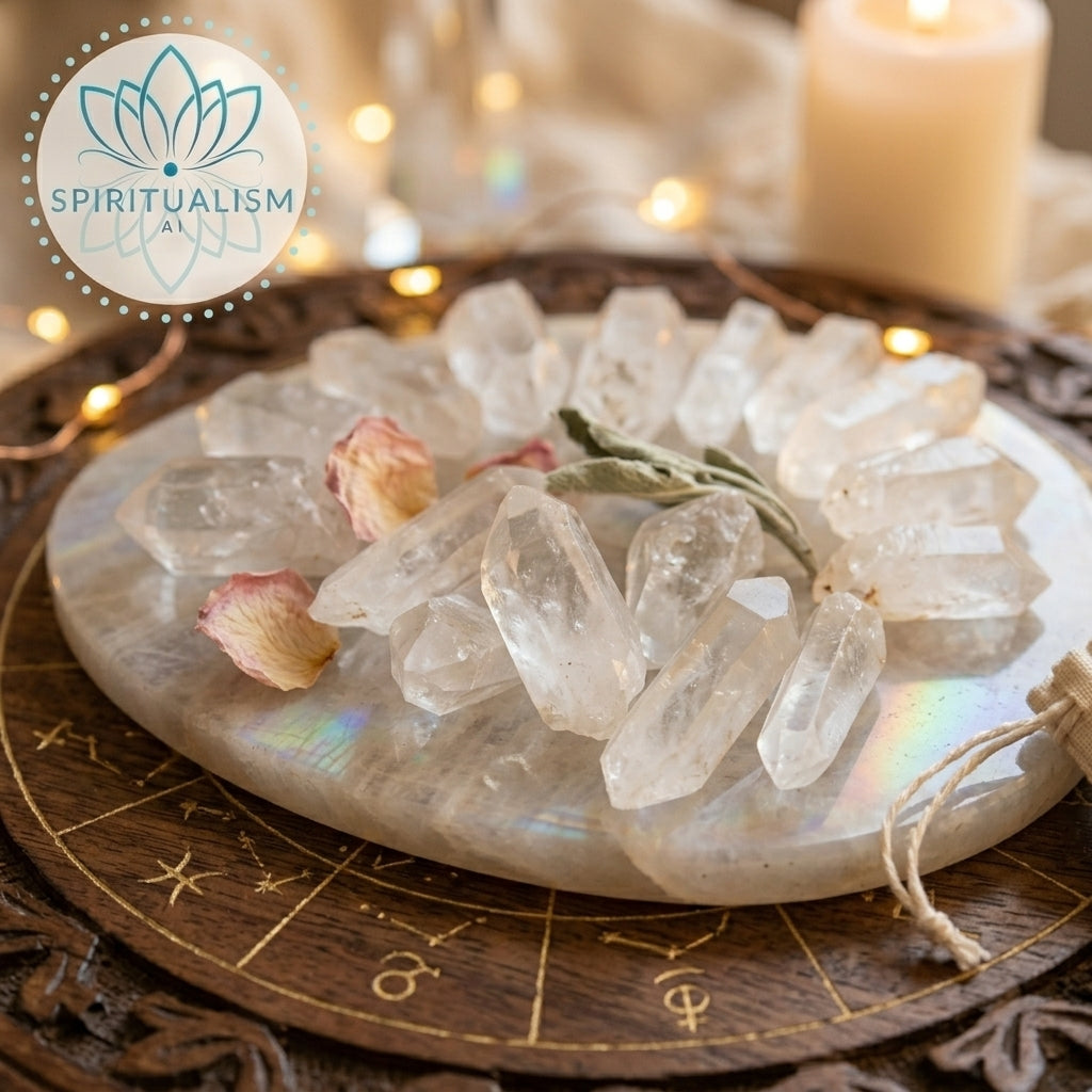 Clear Quartz Points | 5 Raw Crystal Points | Value Crystal Set | Stardust Market