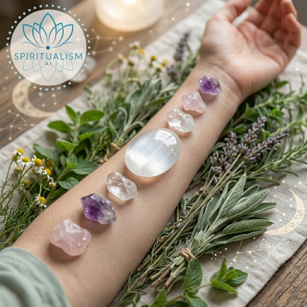 Selenite Palm Stone | Cleansing Crystal | Worry Stone | Stardust Market