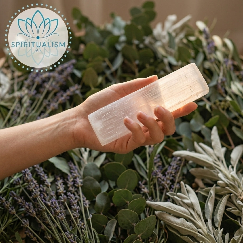 Selenite Slab | Cleansing Crystal | Charging Plate | Stardust Market