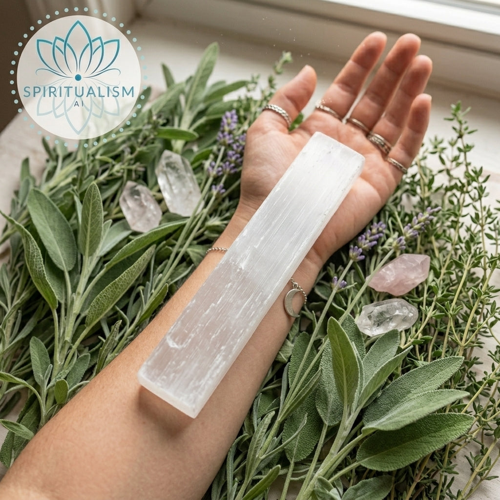 Selenite Slab | Cleansing Crystal | Charging Plate | Stardust Market