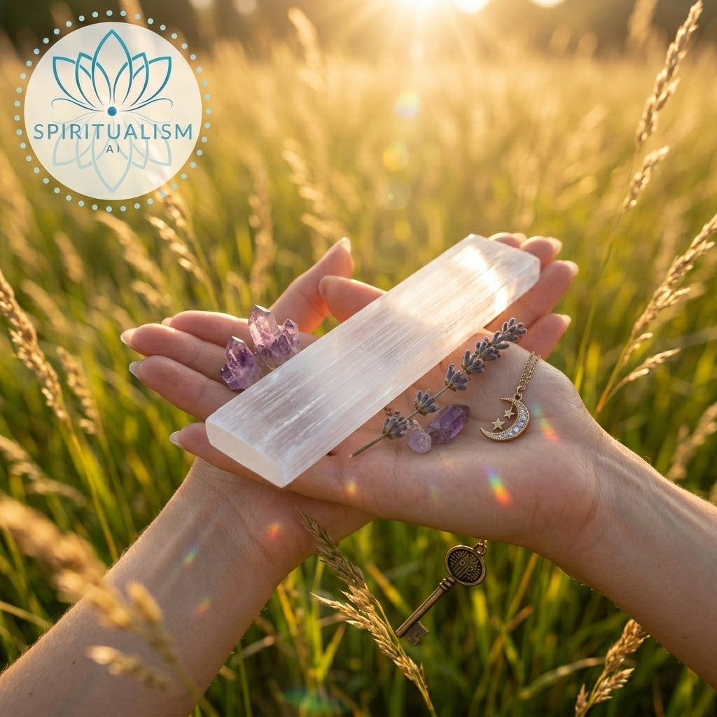 Selenite Slab | Cleansing Crystal | Charging Plate | Stardust Market