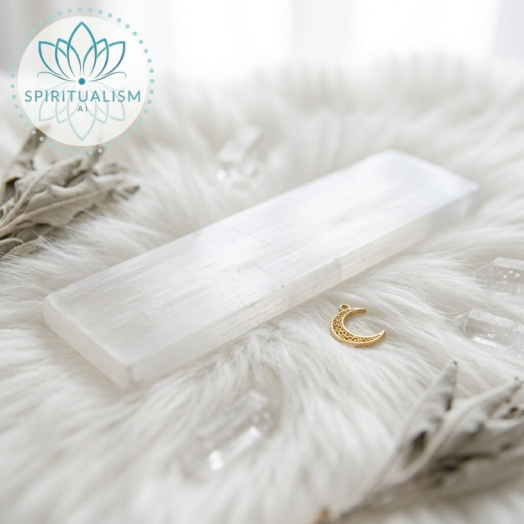 Selenite Slab | Cleansing Crystal | Charging Plate | Stardust Market