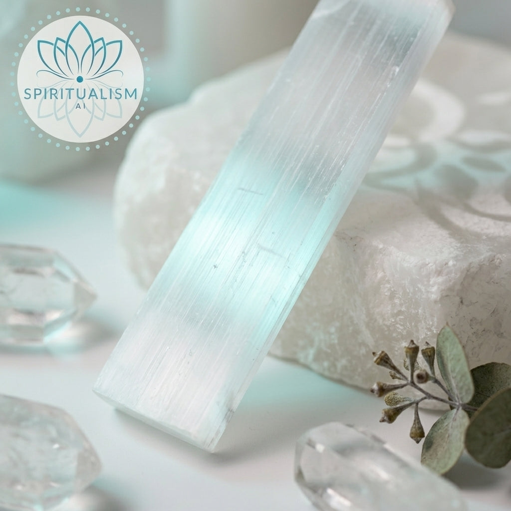 Selenite Slab | Cleansing Crystal | Charging Plate | Stardust Market