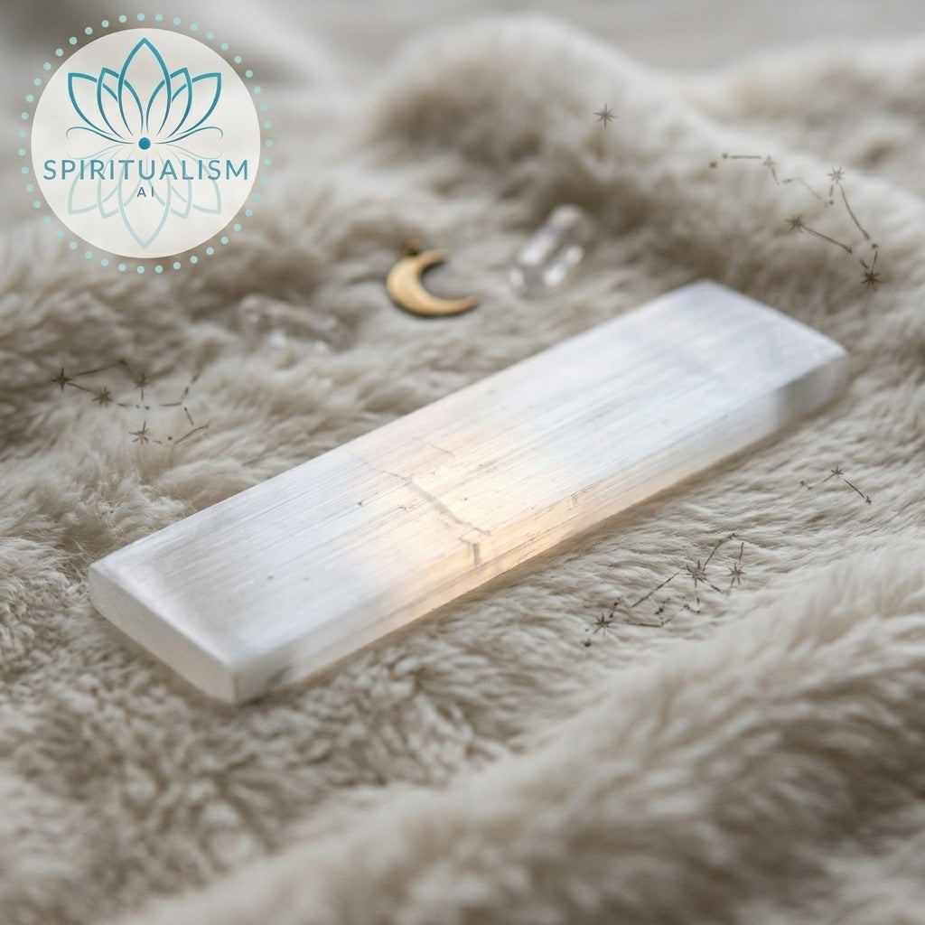Selenite Slab | Cleansing Crystal | Charging Plate | Stardust Market