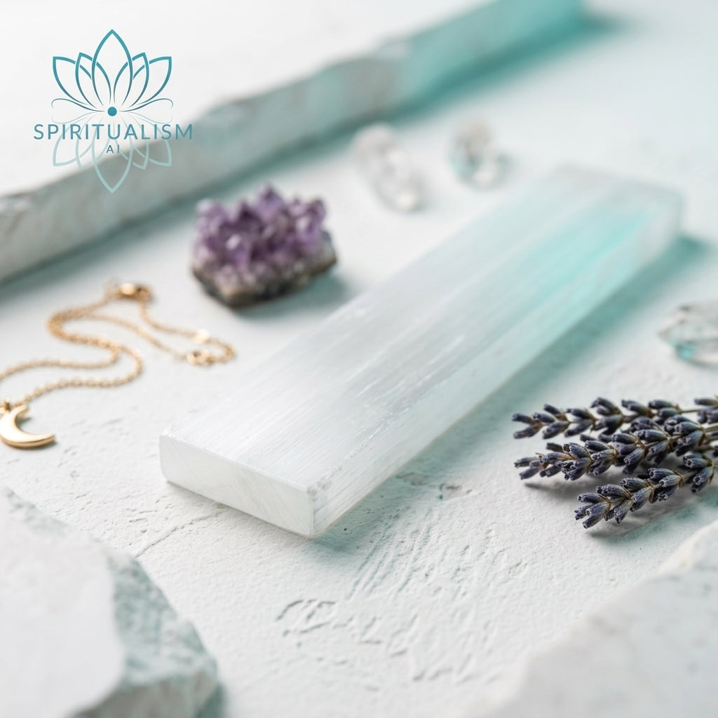 Selenite Slab | Cleansing Crystal | Charging Plate | Stardust Market
