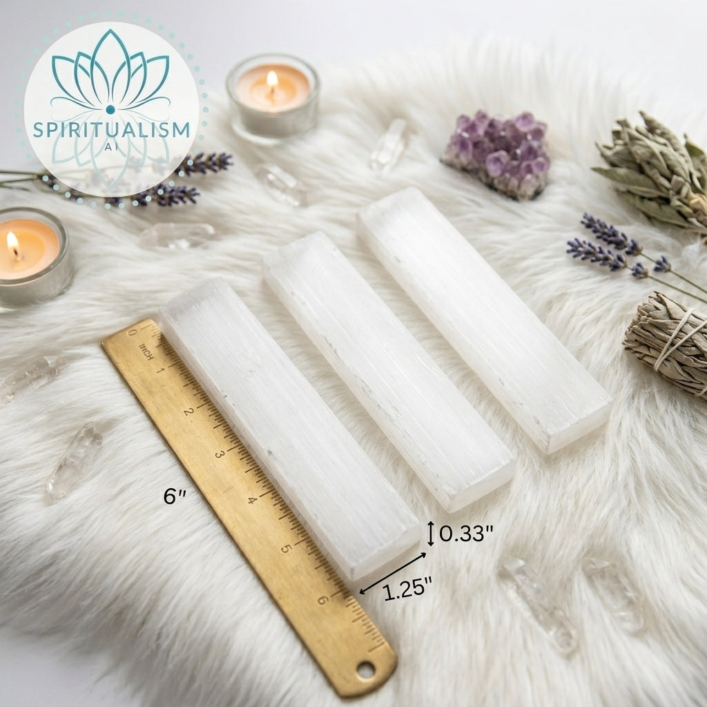 Selenite Slab | Cleansing Crystal | Charging Plate | Stardust Market