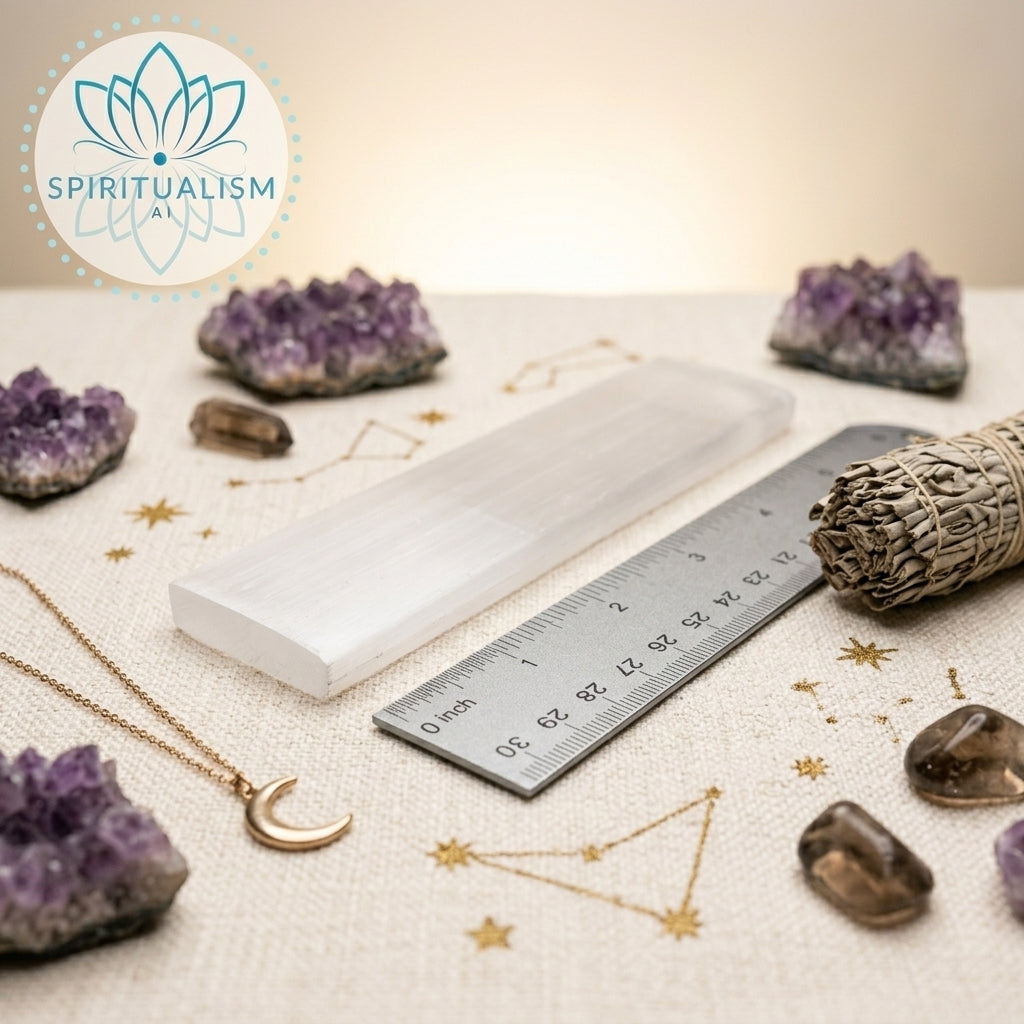 Selenite Slab | Cleansing Crystal | Charging Plate | Stardust Market