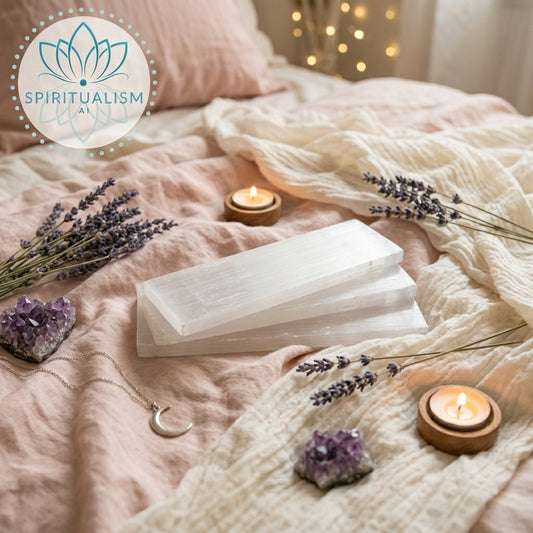 Selenite Slab | Cleansing Crystal | Charging Plate | Stardust Market