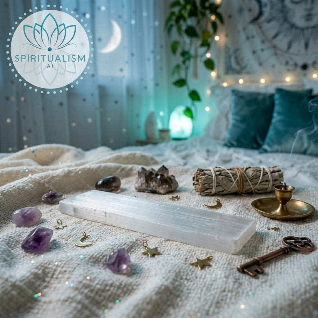 Selenite Slab | Cleansing Crystal | Charging Plate | Stardust Market