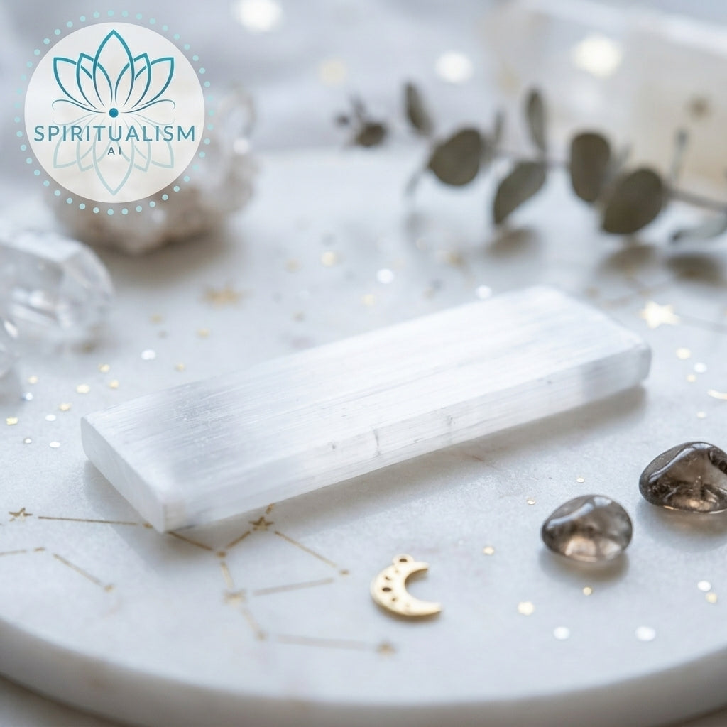 Selenite Slab | Cleansing Crystal | Charging Plate | Stardust Market